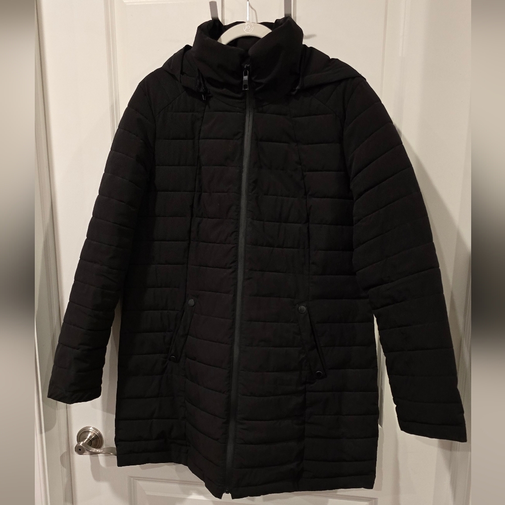 Women's Black Quilted Jacket Nautica XL